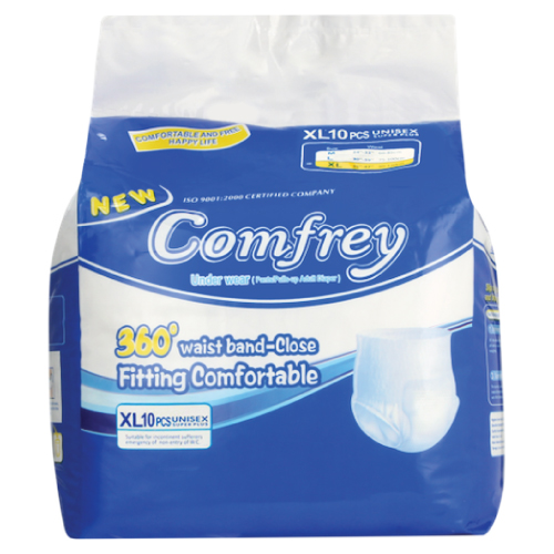 Comfrey Extra Large Adult Pull-Up Diapers 10 Pack